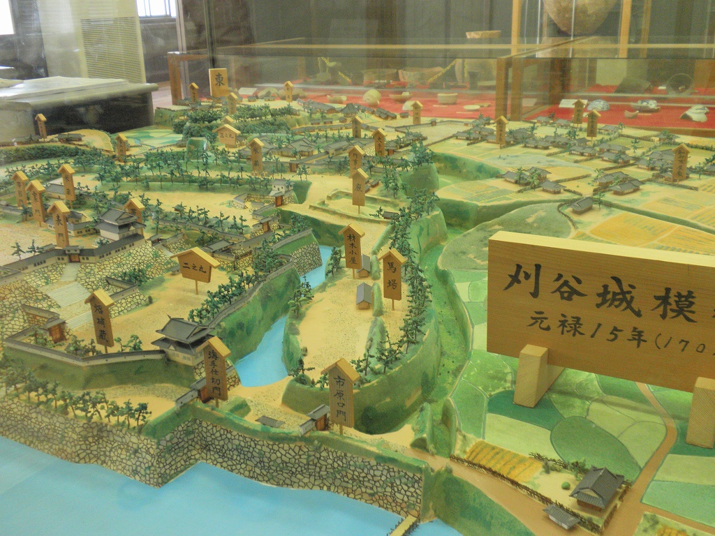 刈谷城の模型