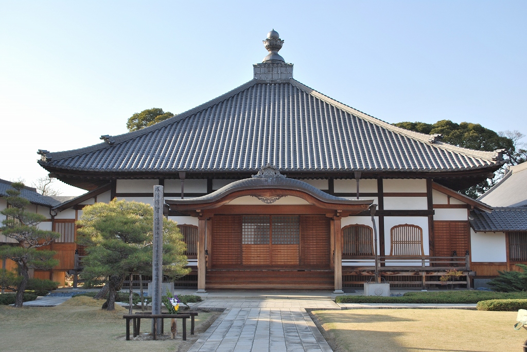 於大の方ゆかりの寺　楞厳寺